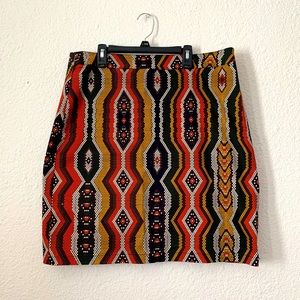 Pencil Skirt with beautiful pattern